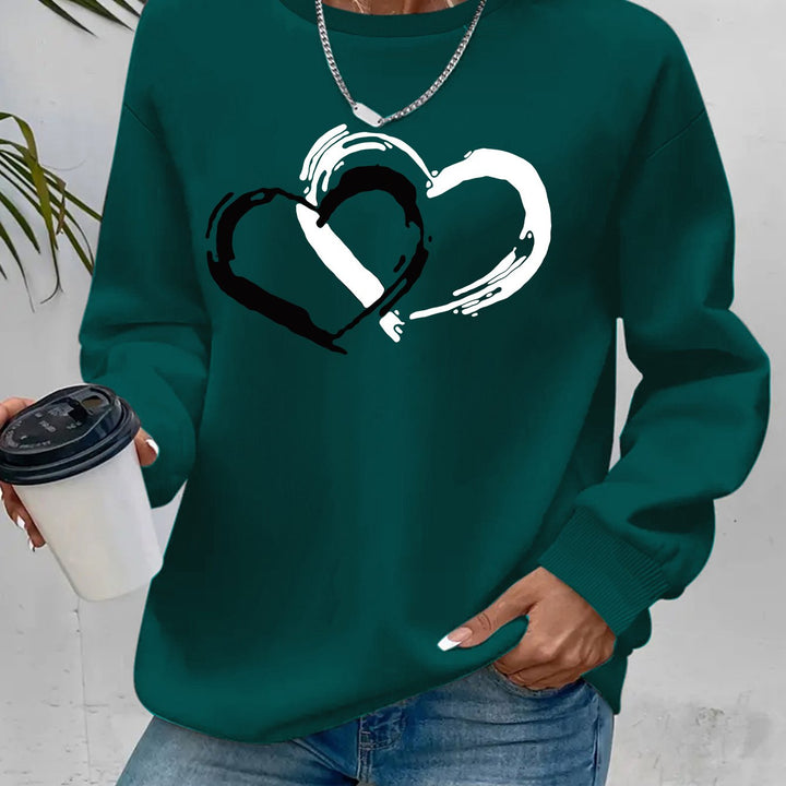 Ines - Elegant Heart Sweater