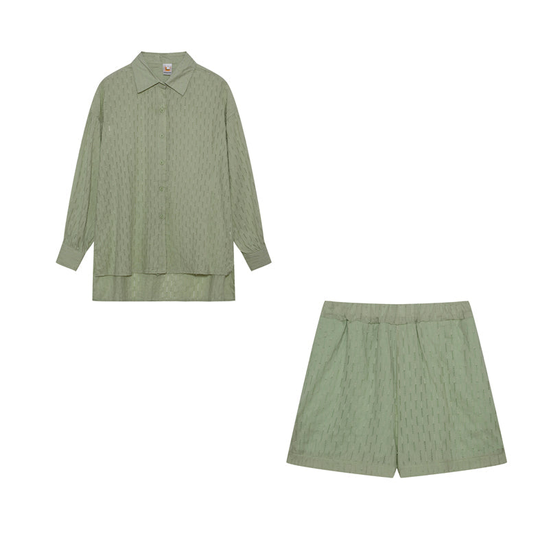 Imogen™ | Stylish Breezy Top and Shorts Ensemble