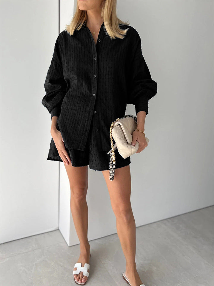 Imogen™ | Stylish Breezy Top and Shorts Ensemble