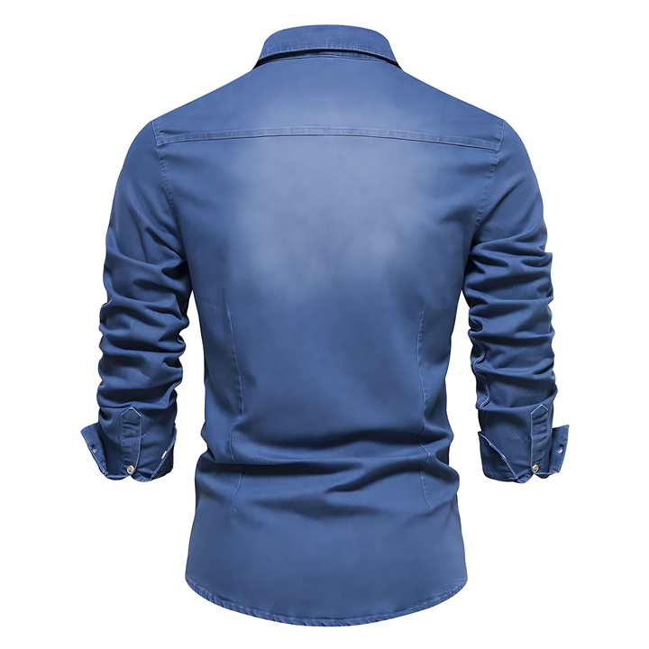 FlexiFit Cotton Denim Shirt