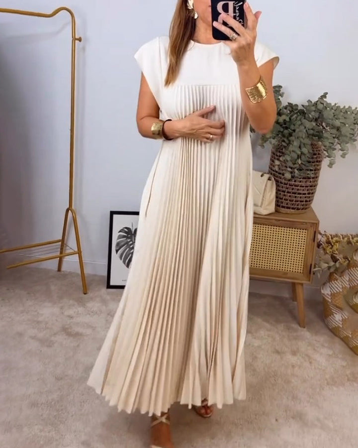 Orly™ Pleated Maxi Dress