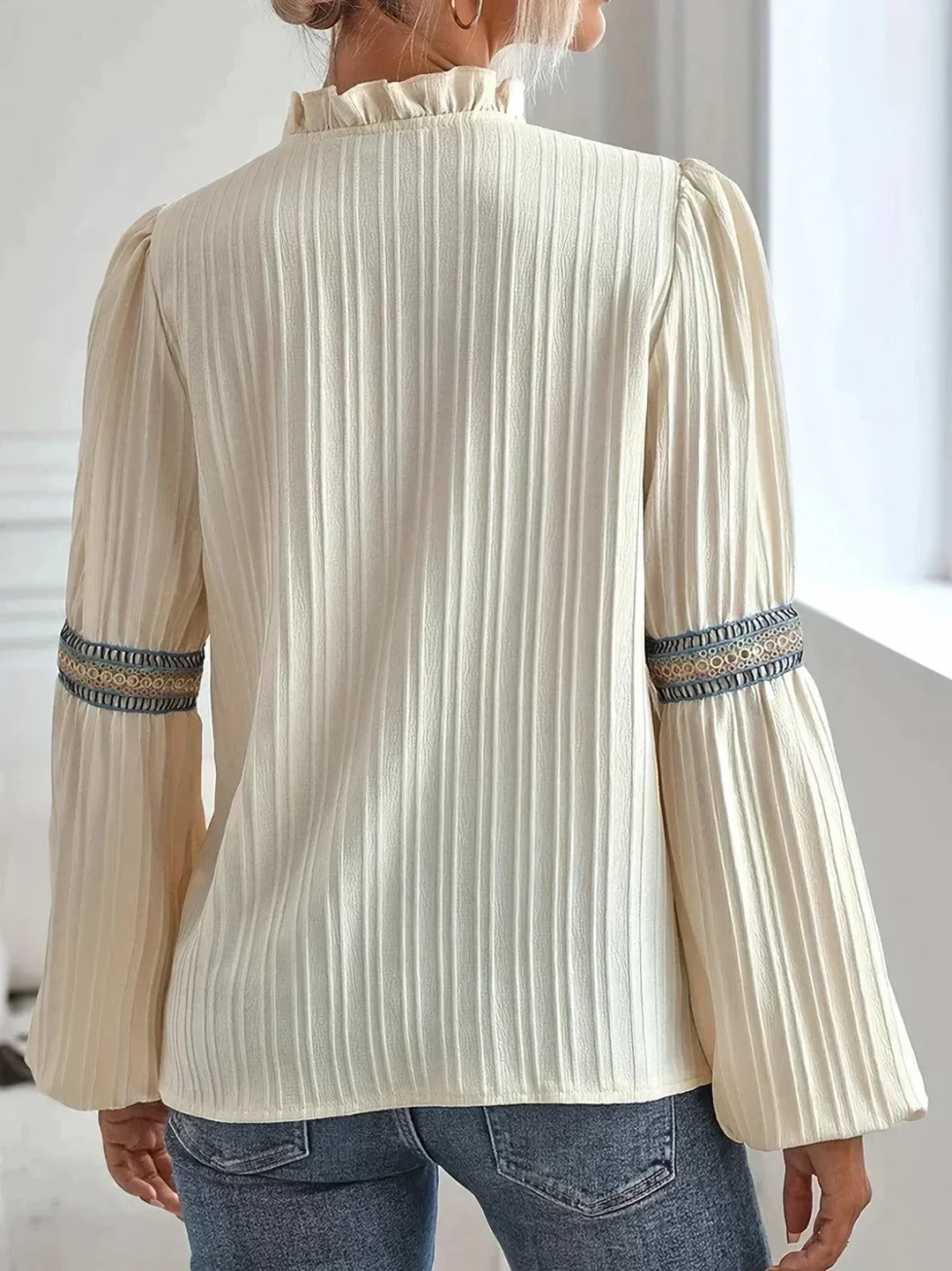 Belle | Elegant V-Neck Blouse