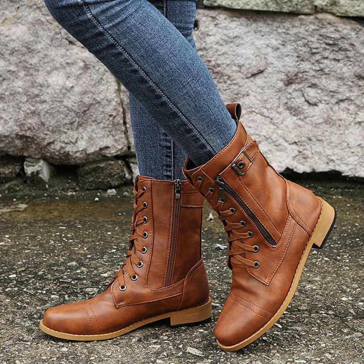 Maeve | All-Day Fit Leather Boots