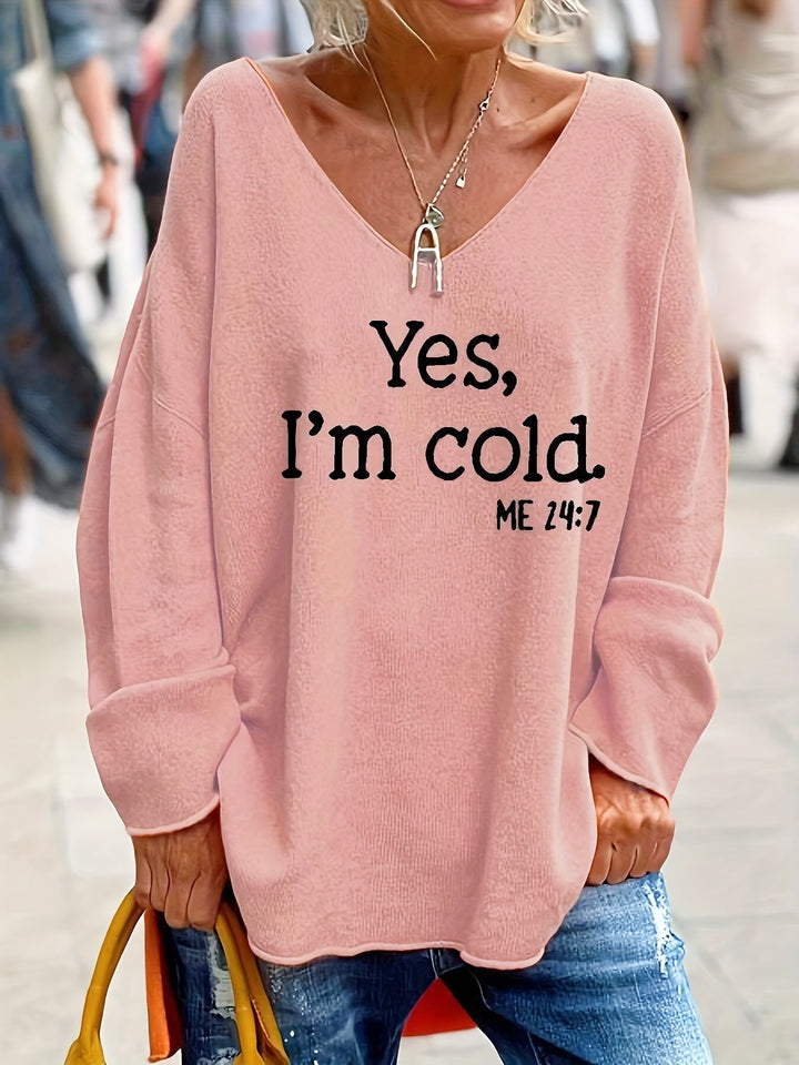 Aileen - Women's Relaxed Fit Oversized Sweater