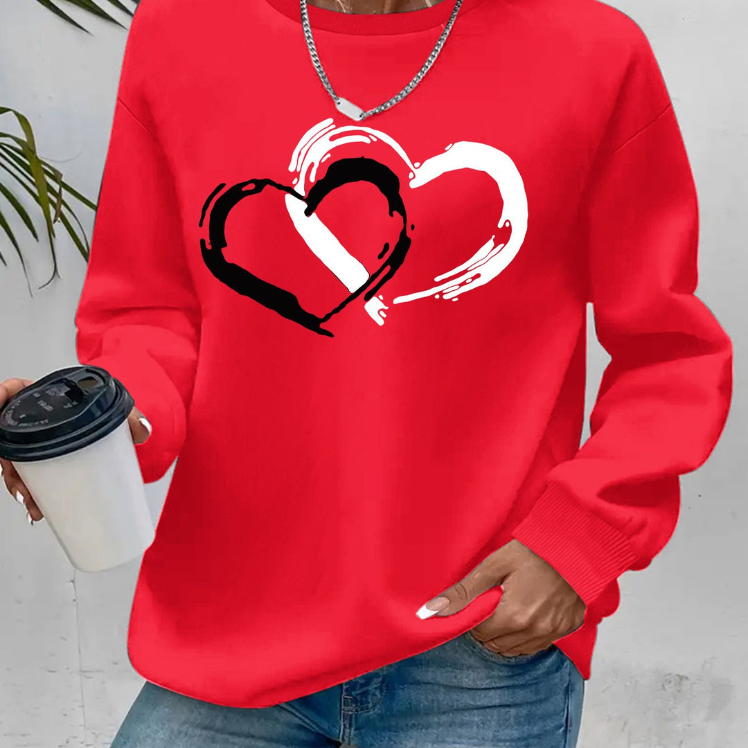 Ines - Elegant Heart Sweater