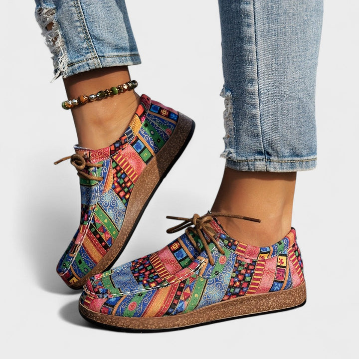 Jacinte™ – Vibrantly Artistic Sneakers