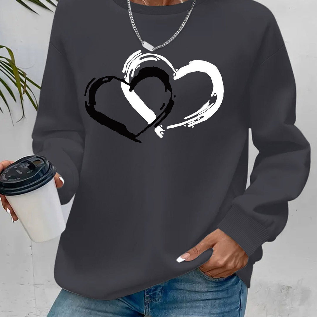 Ines - Elegant Heart Sweater