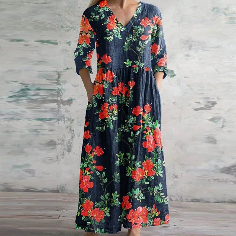 Anais Maxi Dress - Effortless Style in Luxurious Softness