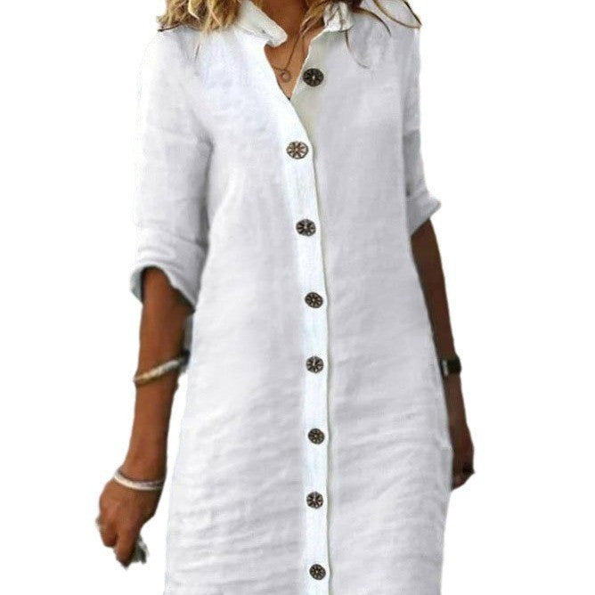 Patty Cotton & Linen Dress