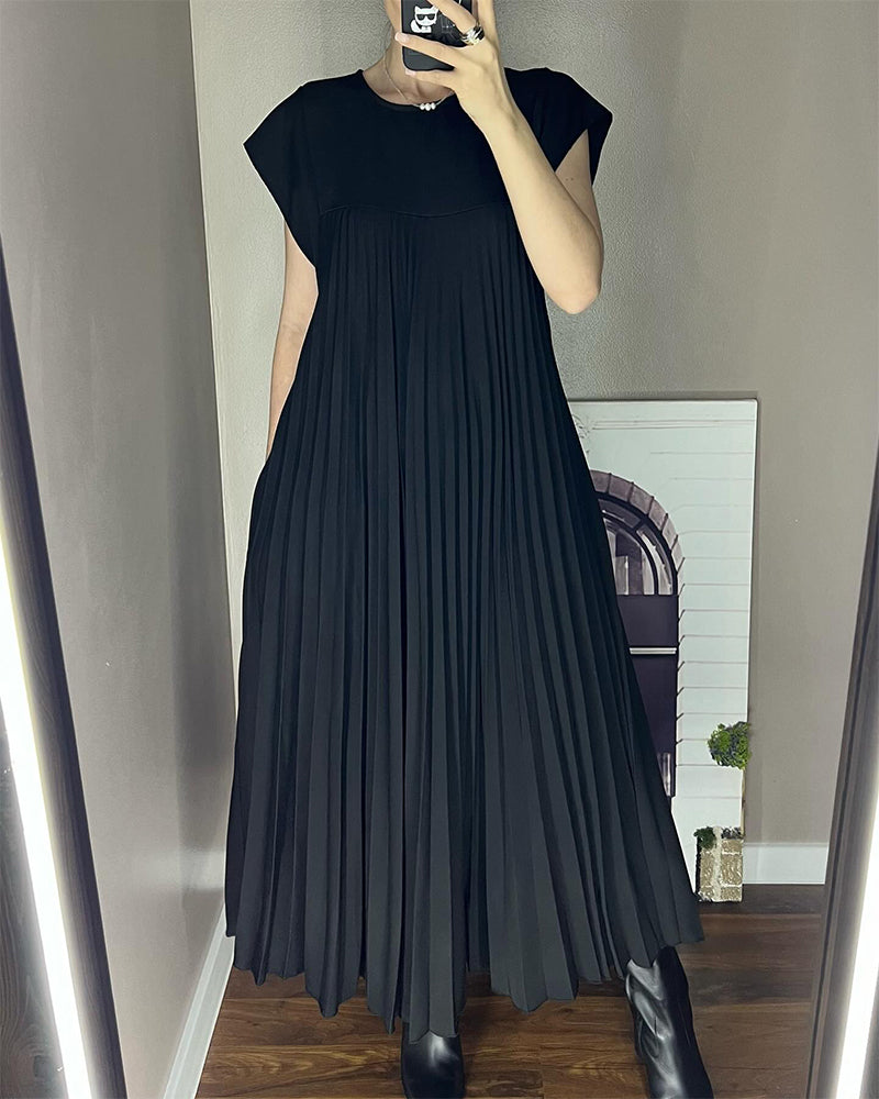 Orly™ Pleated Maxi Dress