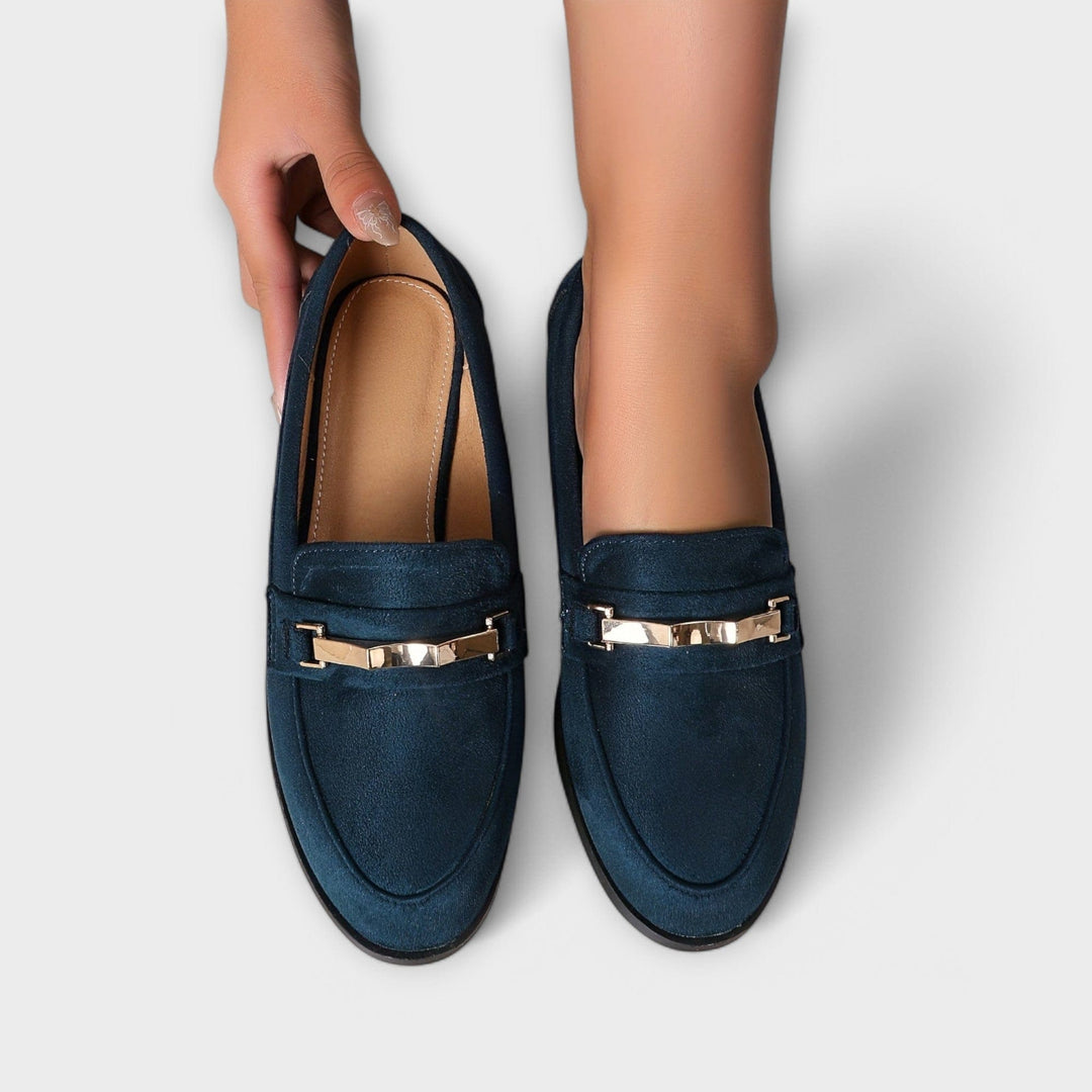 Noémie | Summer Breeze Flannel Loafers