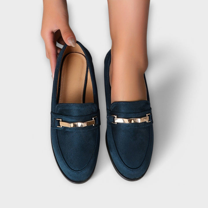 Noémie | Summer Breeze Flannel Loafers