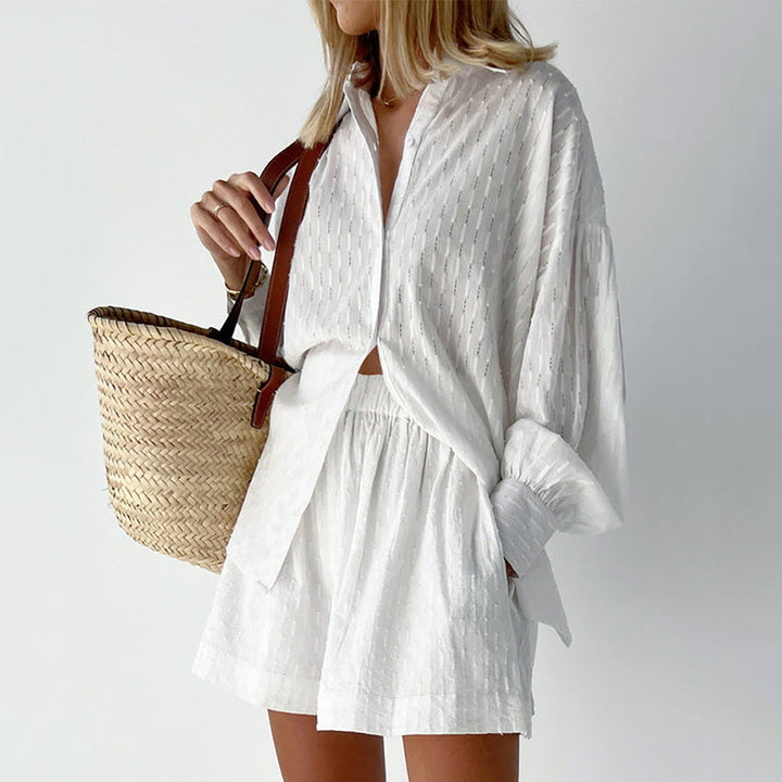 Imogen™ | Stylish Breezy Top and Shorts Ensemble