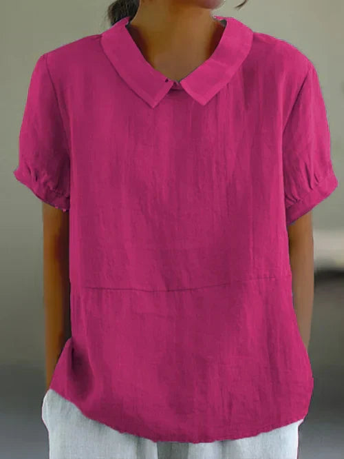 Ingrid | Relaxed Fit Collared Blouse