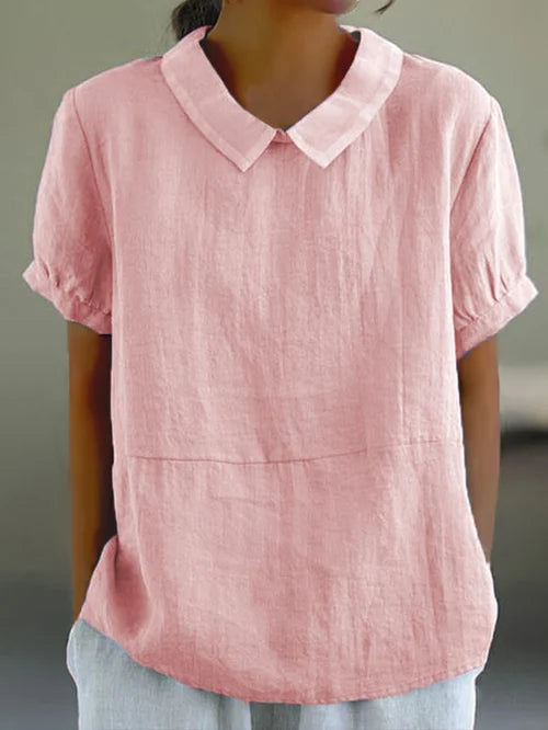 Ingrid | Relaxed Fit Collared Blouse