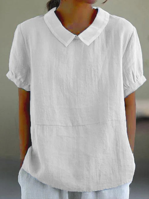 Ingrid | Relaxed Fit Collared Blouse