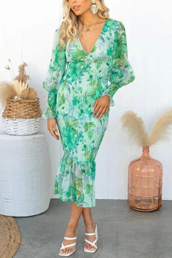 Leslie V-Neck Dress