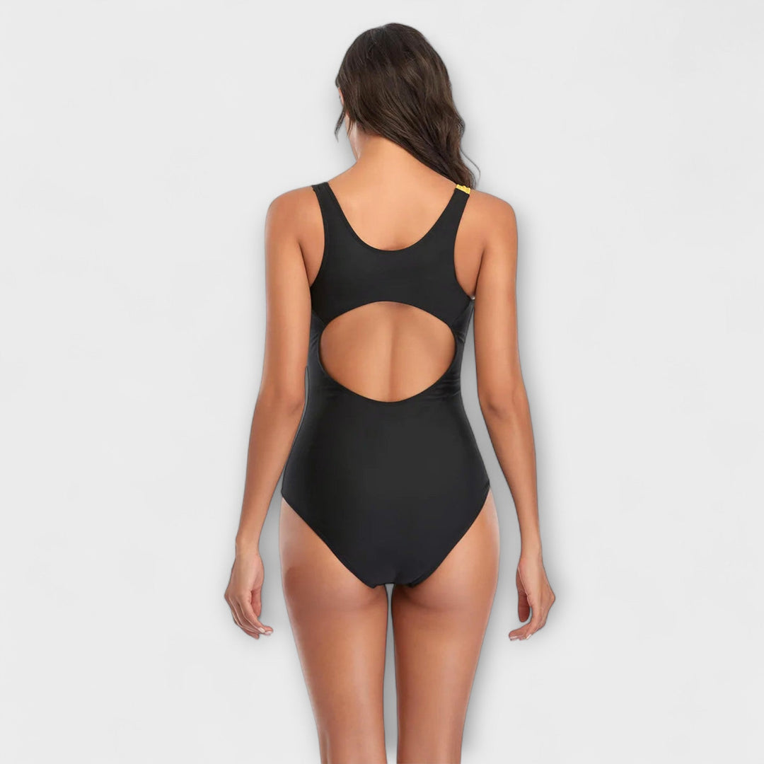 Phoebe – Athletic Cut-Out Swimwear