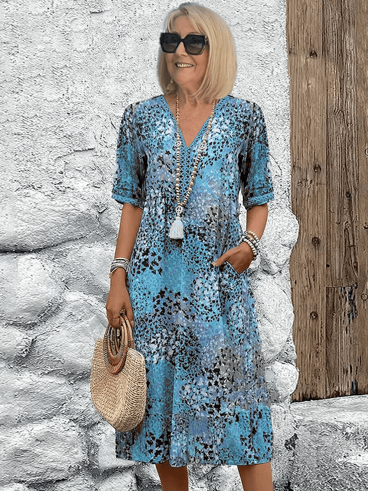 Skyler | Summer Dress in Ocean Breeze