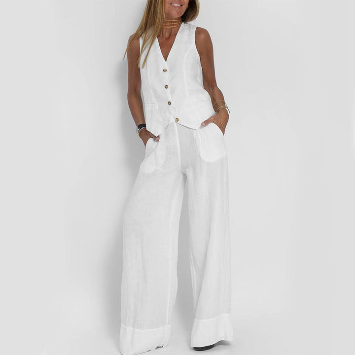 Celine Vest & Pants Set