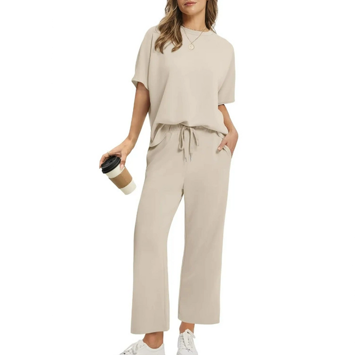 Angelina™ | Casual Top and Pants Set