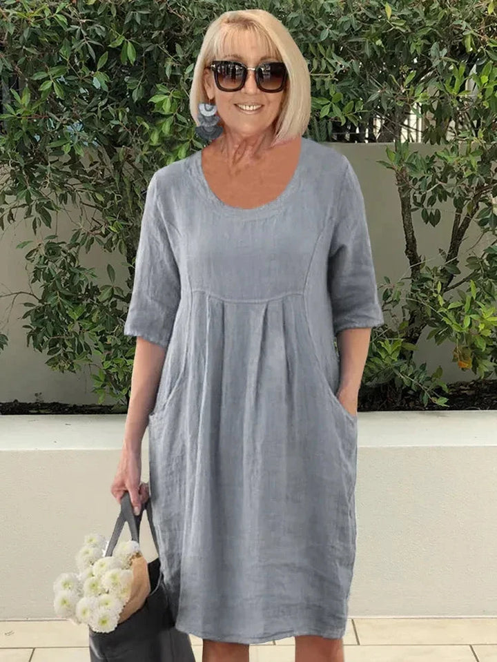Ruthie | Effortless Elegance Linen Dress