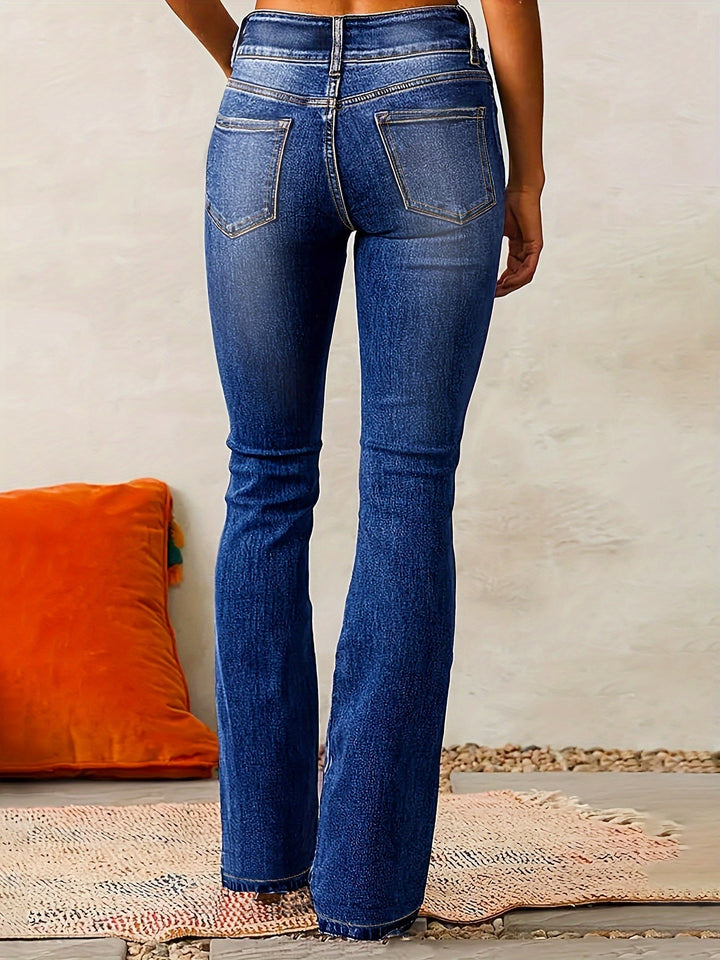 Lupa™ | High-Waisted Flared Jeans