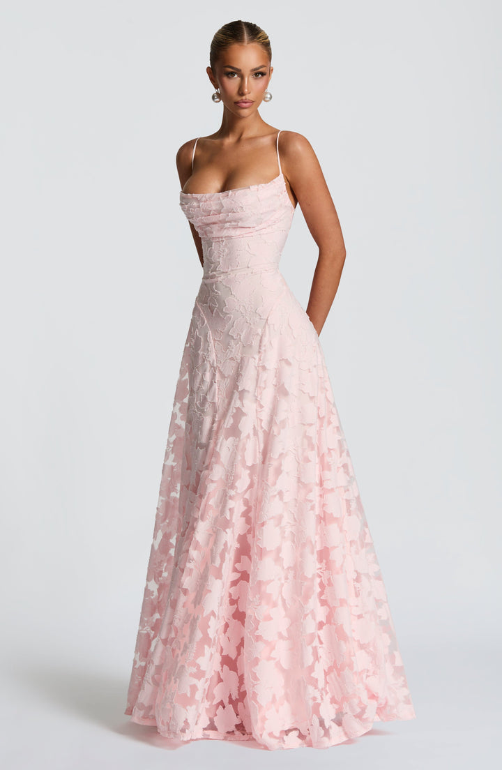 Athena™ | Lace Corset Maxi Dress