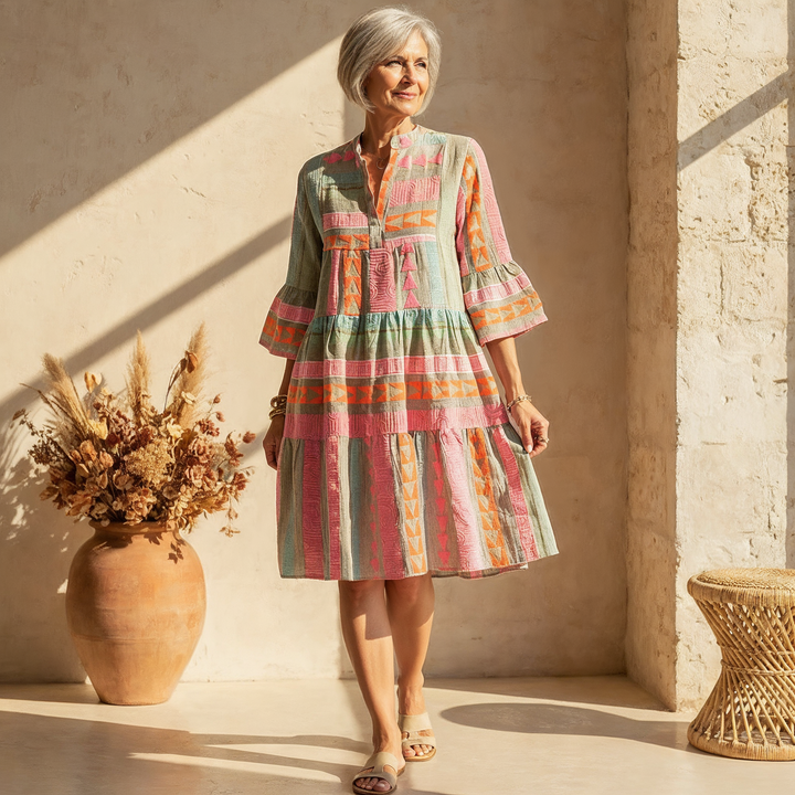 Delyth - Floral Spring Dress