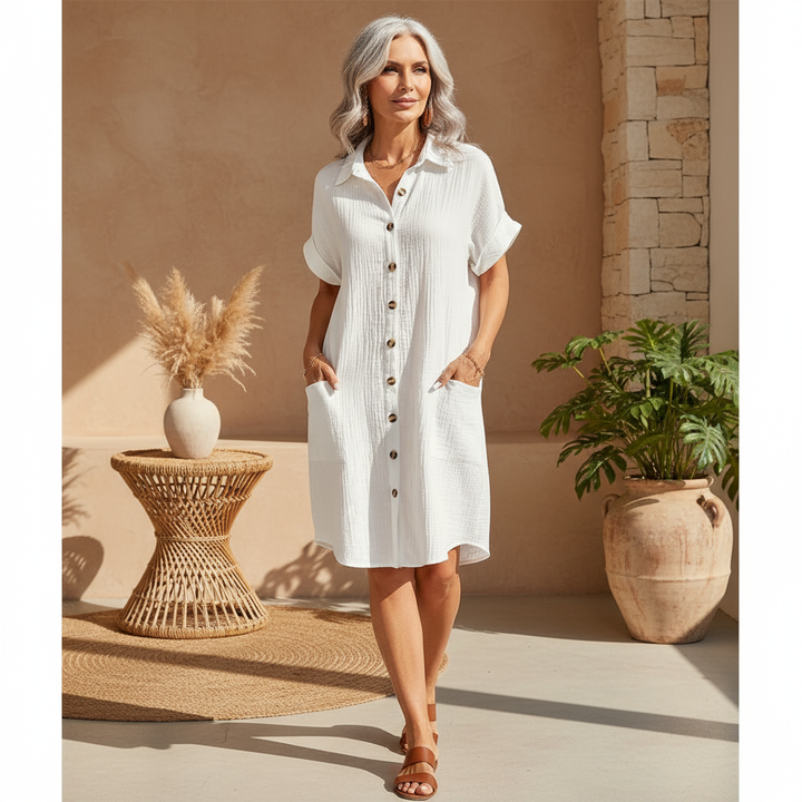 Gill - Chic Polo Dress