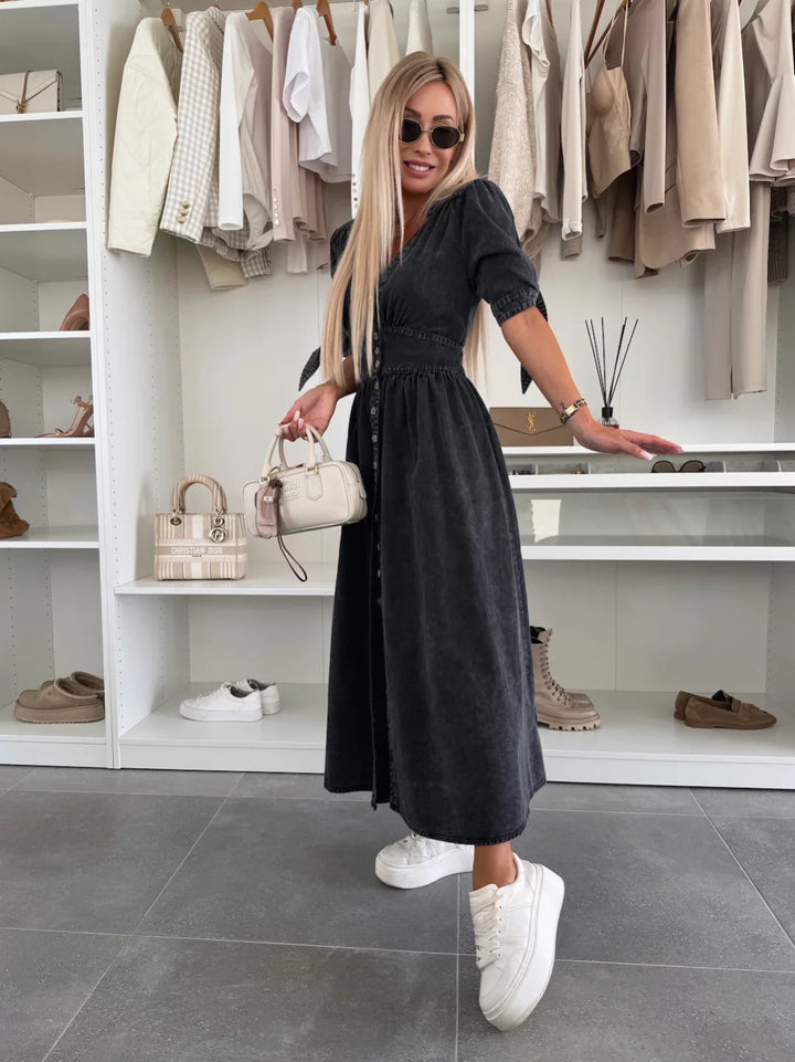 Ivanka | Radiant Denim Dress