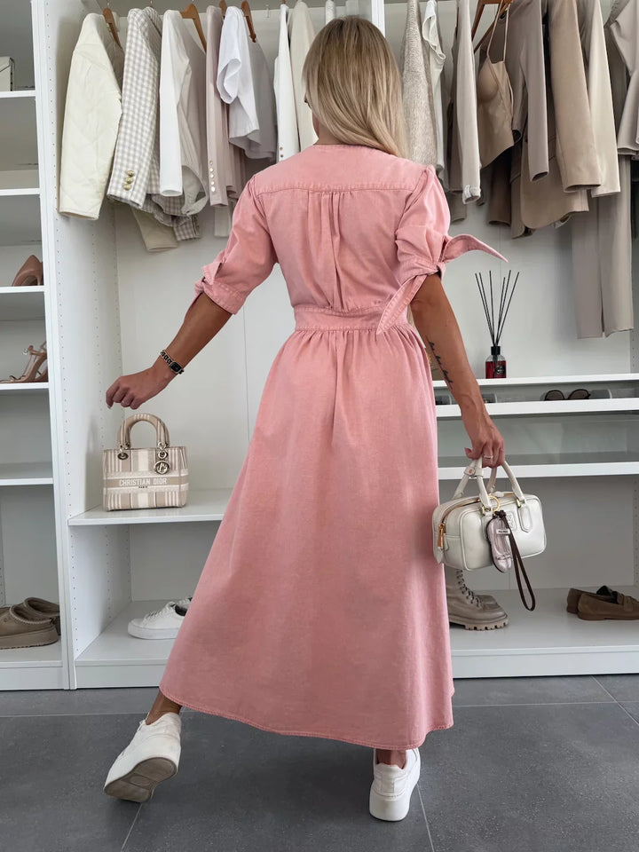 Ivanka | Radiant Denim Dress