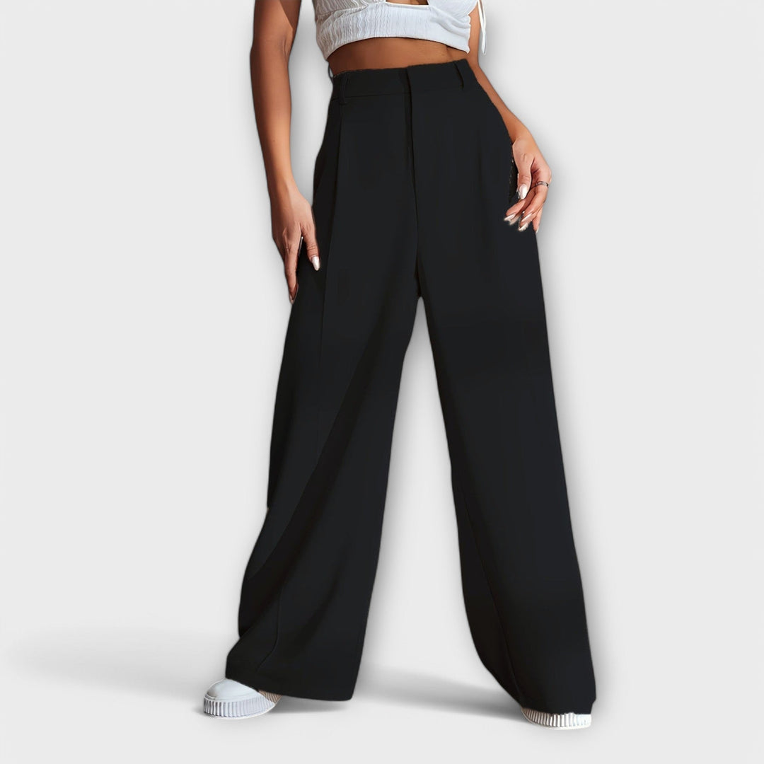 Iona™ | High-Waist Wide-Leg Trousers