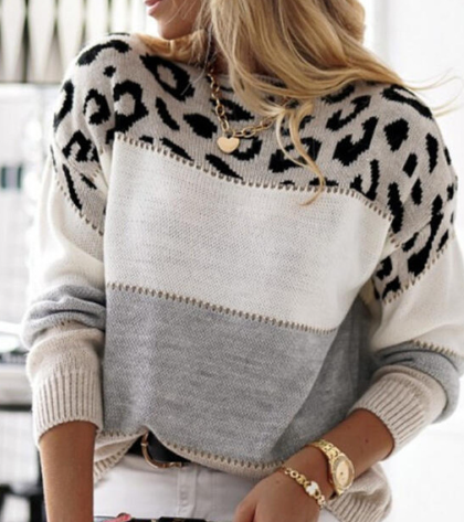 Melinda | Leopard Print Sweater