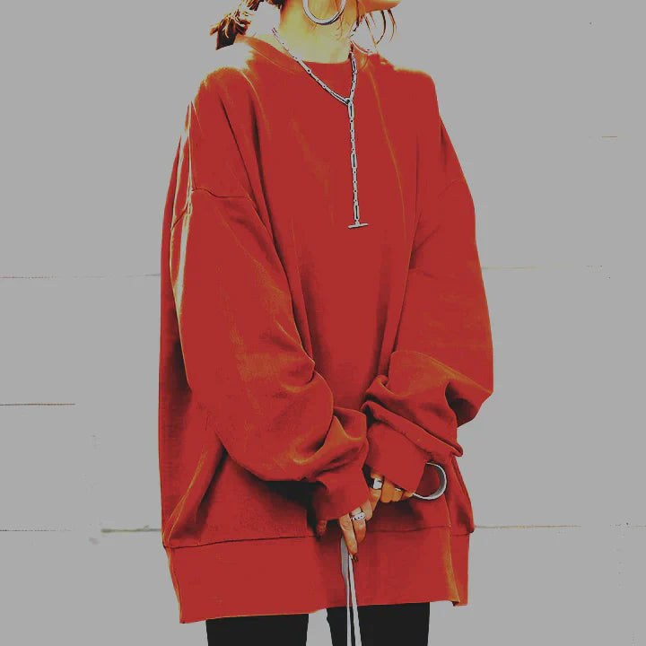 Nova - Women's Oversized Round Neck Sweater