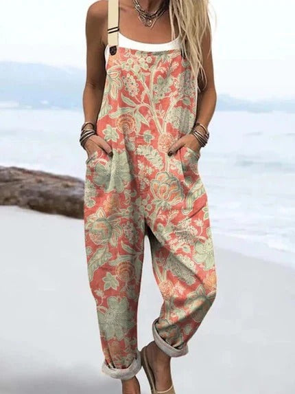 ELIN - PRINTED MIDI DRESS