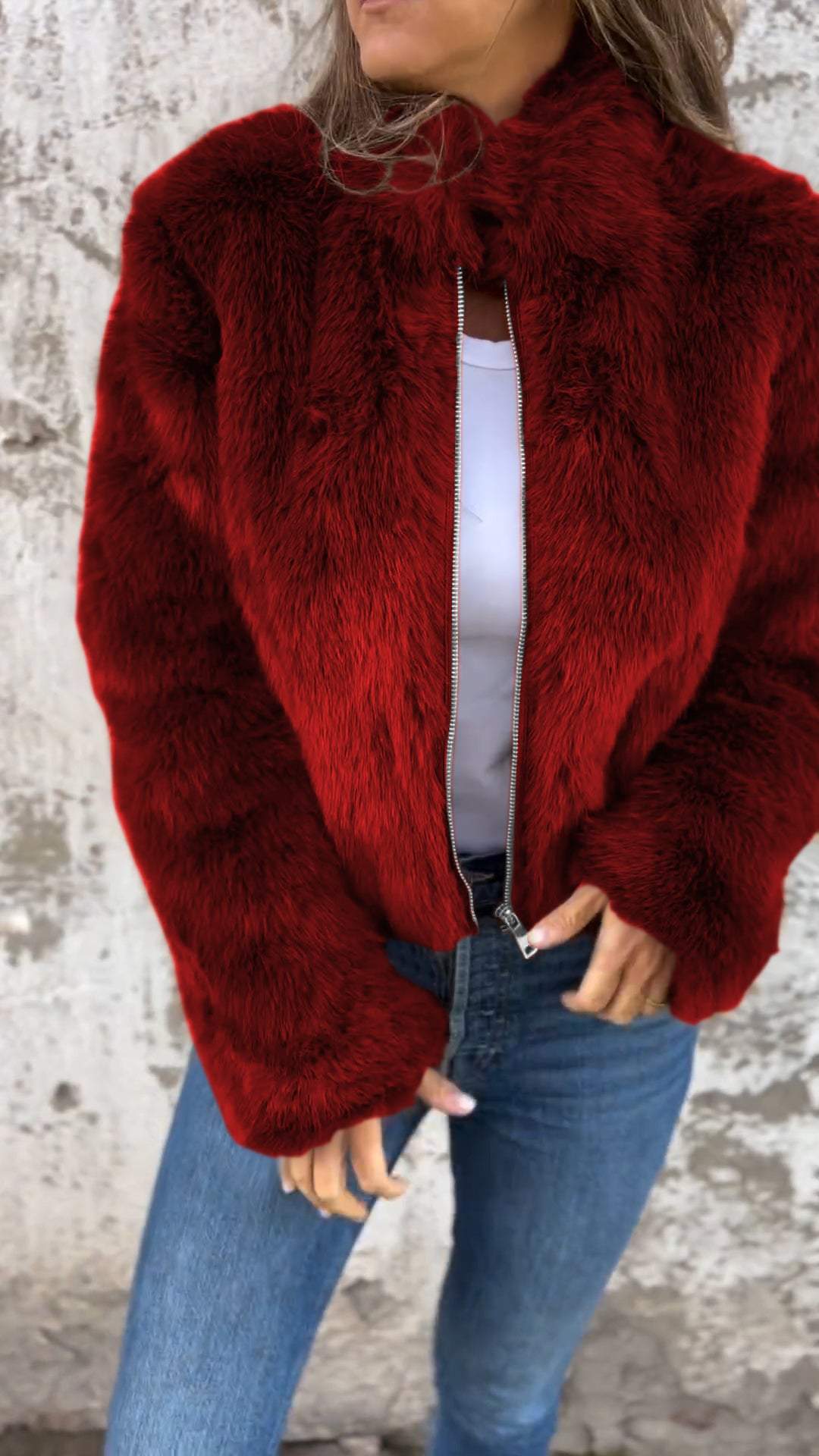 Josephine - Faux Fur Jacket