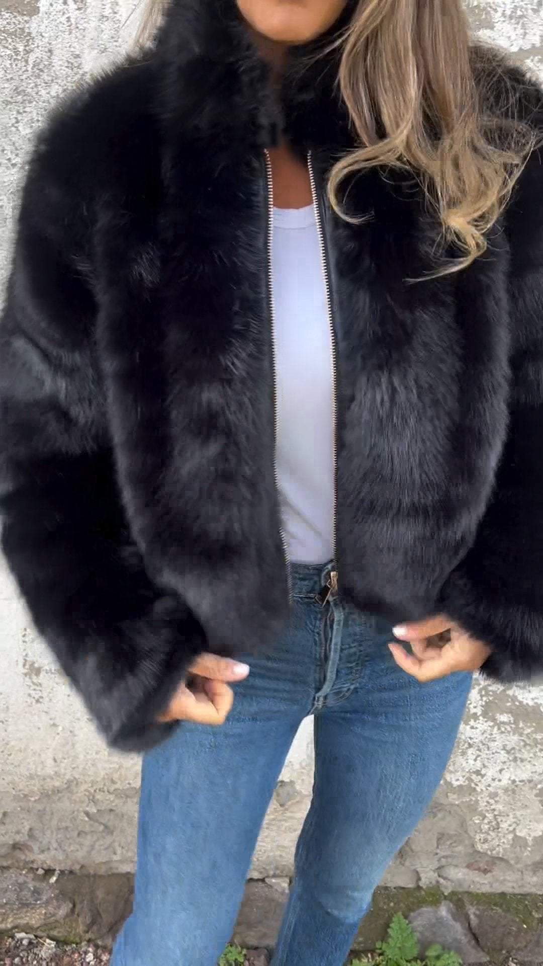 Josephine - Faux Fur Jacket