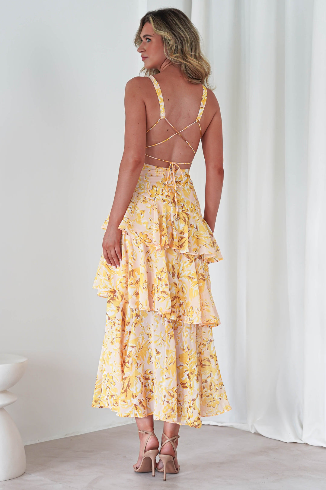 Marseille | Floral Print Maxi Dress