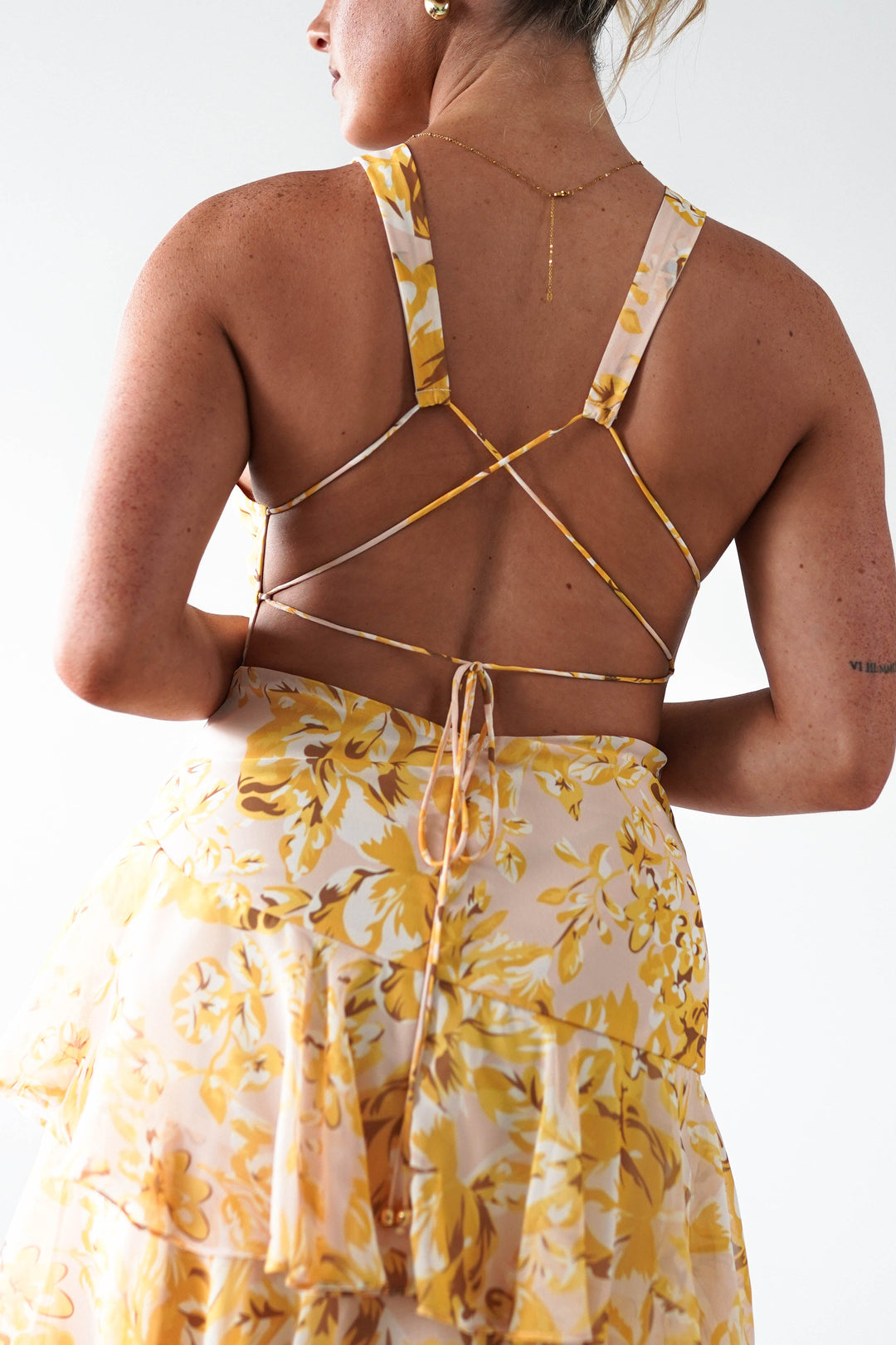 Marseille | Floral Print Maxi Dress