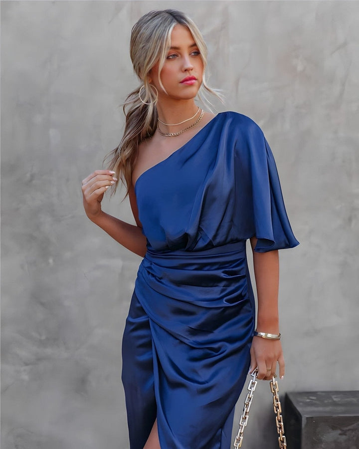 Dhalia | Elegant Asymmetric Dress
