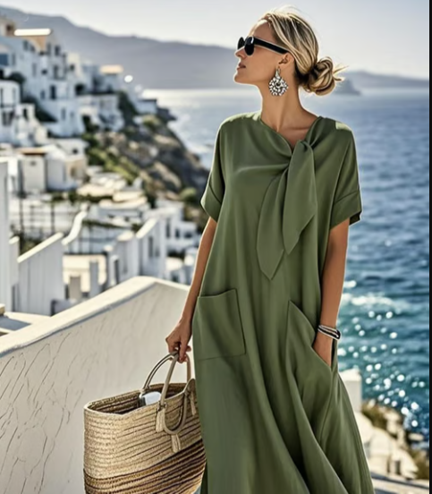 Riviera | Everyday Dress – Stylish Coverage and Convenient Pockets