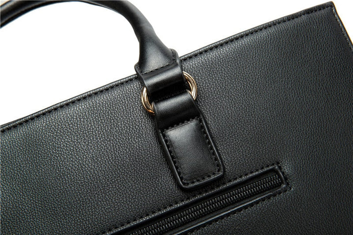 Prolina - Leather Tote Laptop Bag