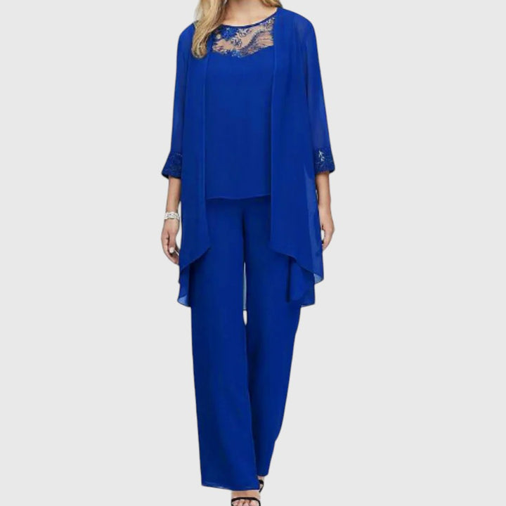 Daphne - Sophisticated Three-Piece Women's Formal Ensemble