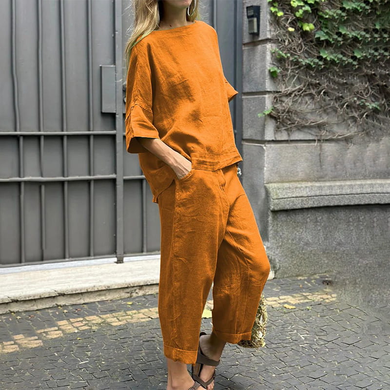 Mima Cotton and Linen Set