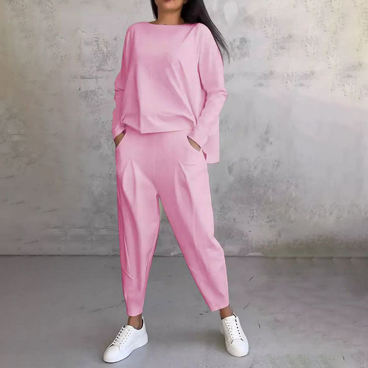 BERNA™ | LONG SLEEVE AND PANTS 2-PIECE SET