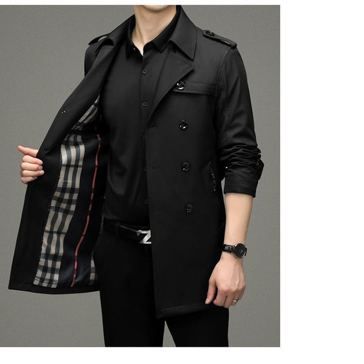 Edward Double-Breasted Trench Coat