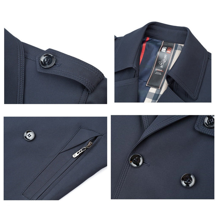 Edward Double-Breasted Trench Coat