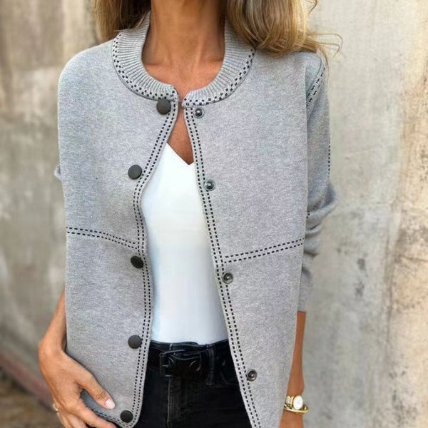 Velaire - Cardigan with Button Placket