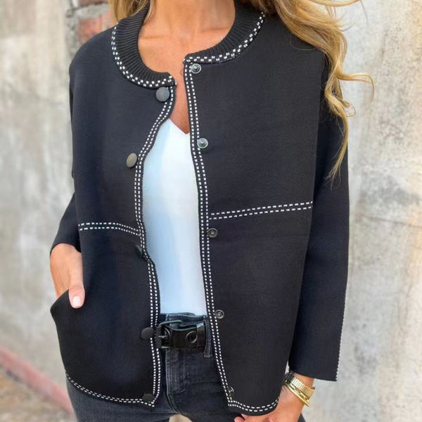 Velaire - Cardigan with Button Placket